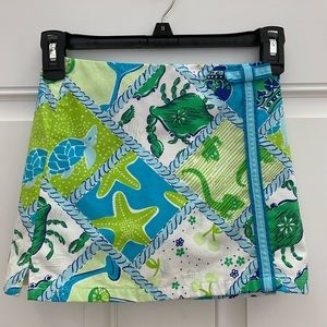 Lilly Pulitzer Girls Under the Sea Skort 5